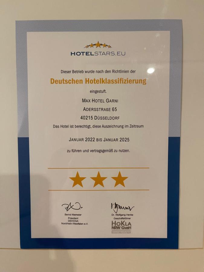 Max Hotel Duesseldorf Self-Check-In Exteriör bild